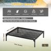 L-type mesh pet bed with ventilation and heat dissipation, stable and durable structure, suitable for small and medium-sized cats and dogs