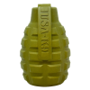 USA-K9 Grenade Shaped eDispenser Durable Dog Chew Toy & Treat Dispenser - Army Green