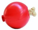 Christmas Ornament Rubber Dog Chew Toy for Heavy Chewers | Treat Dispenser | USA Made