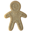Gingerbread Man Nylon Dog Chew Toy for Aggressive Chewers | USA Made