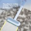 Hair Removal Brush with Comfortable Grip - Efficient Pet Hair Pickup Soft Bristles Easy Cleaning