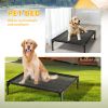 L-type mesh pet bed with ventilation and heat dissipation, stable and durable structure, suitable for small and medium-sized cats and dogs